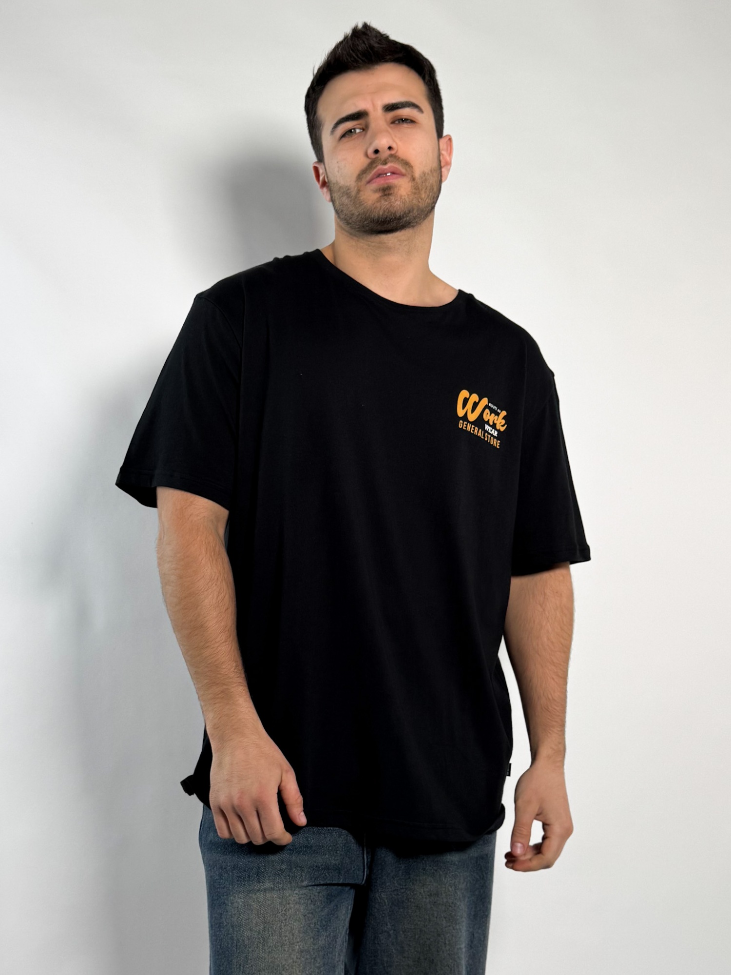 Remera oversize con estampa Ponce 