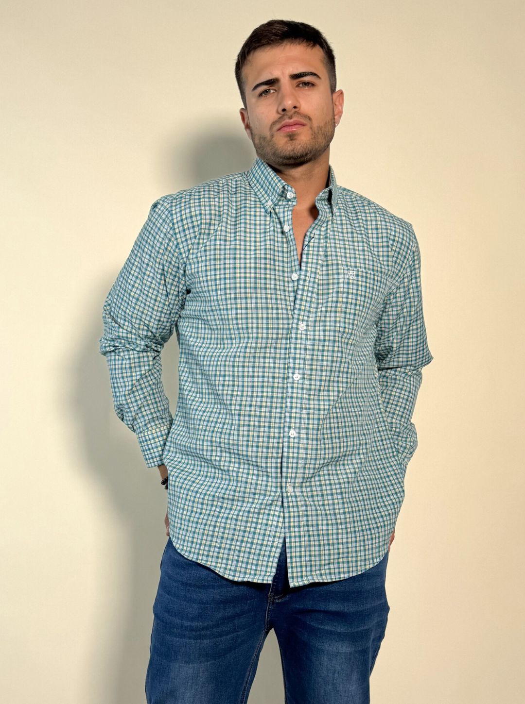 Camisa a cuadros Apolo