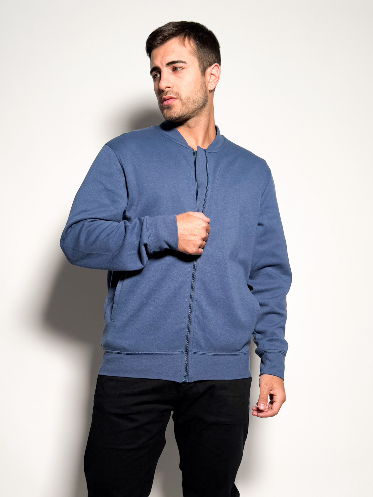 Campera bomber de algodon Evans