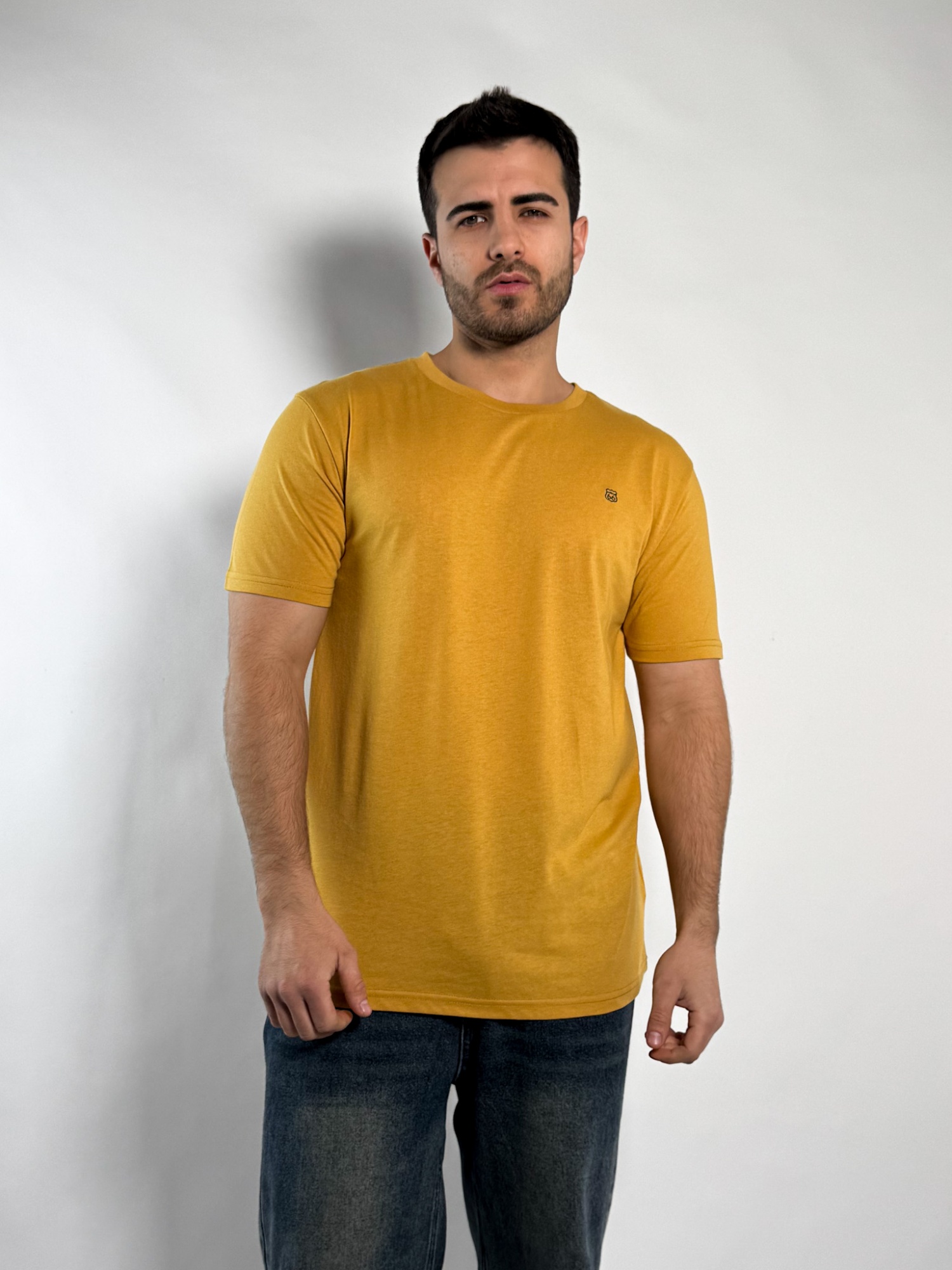 Remera lisa manga corta Timo