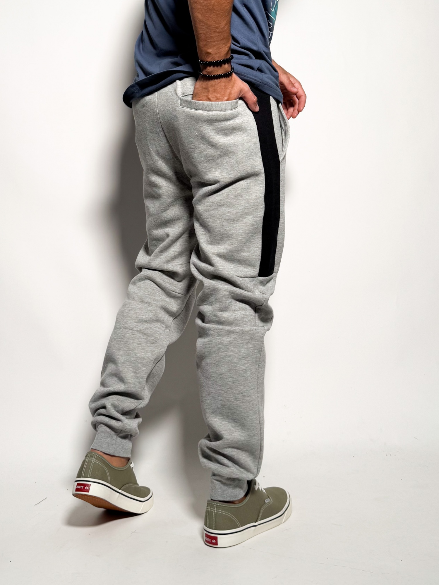 Jogger de algodon con puño Etan 