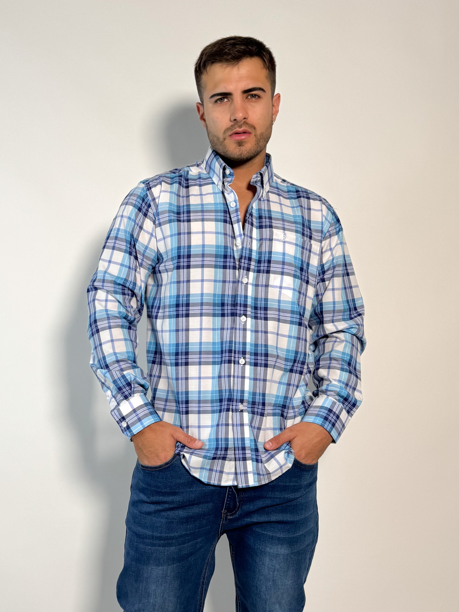 Camisa a cuadros Calisto