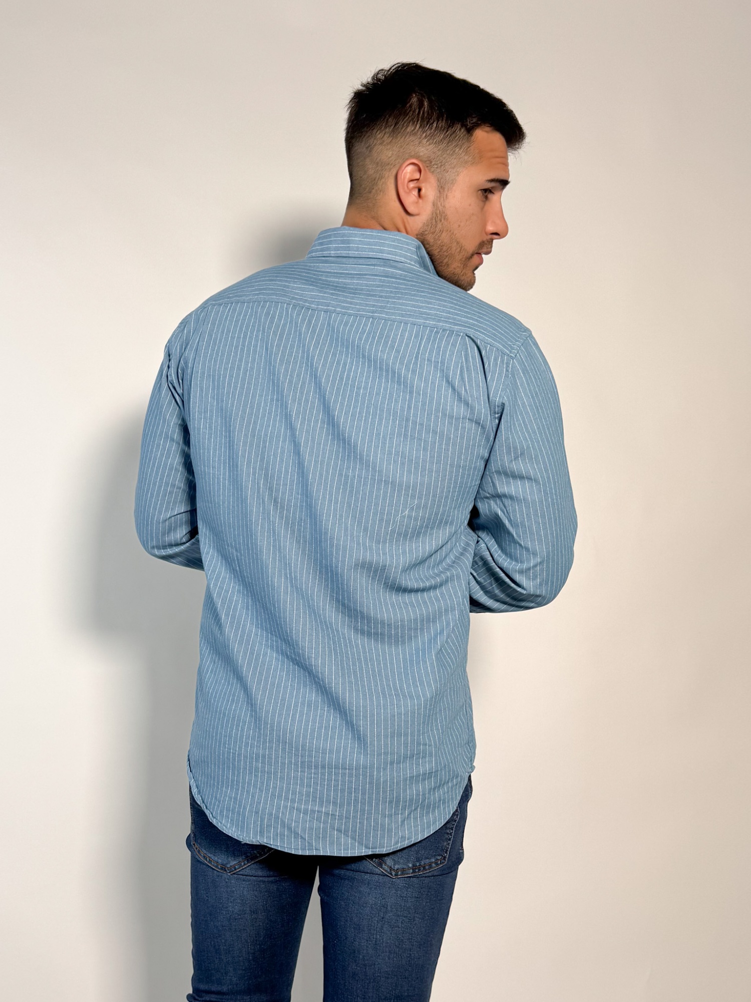 Camisa de jean Cerbero