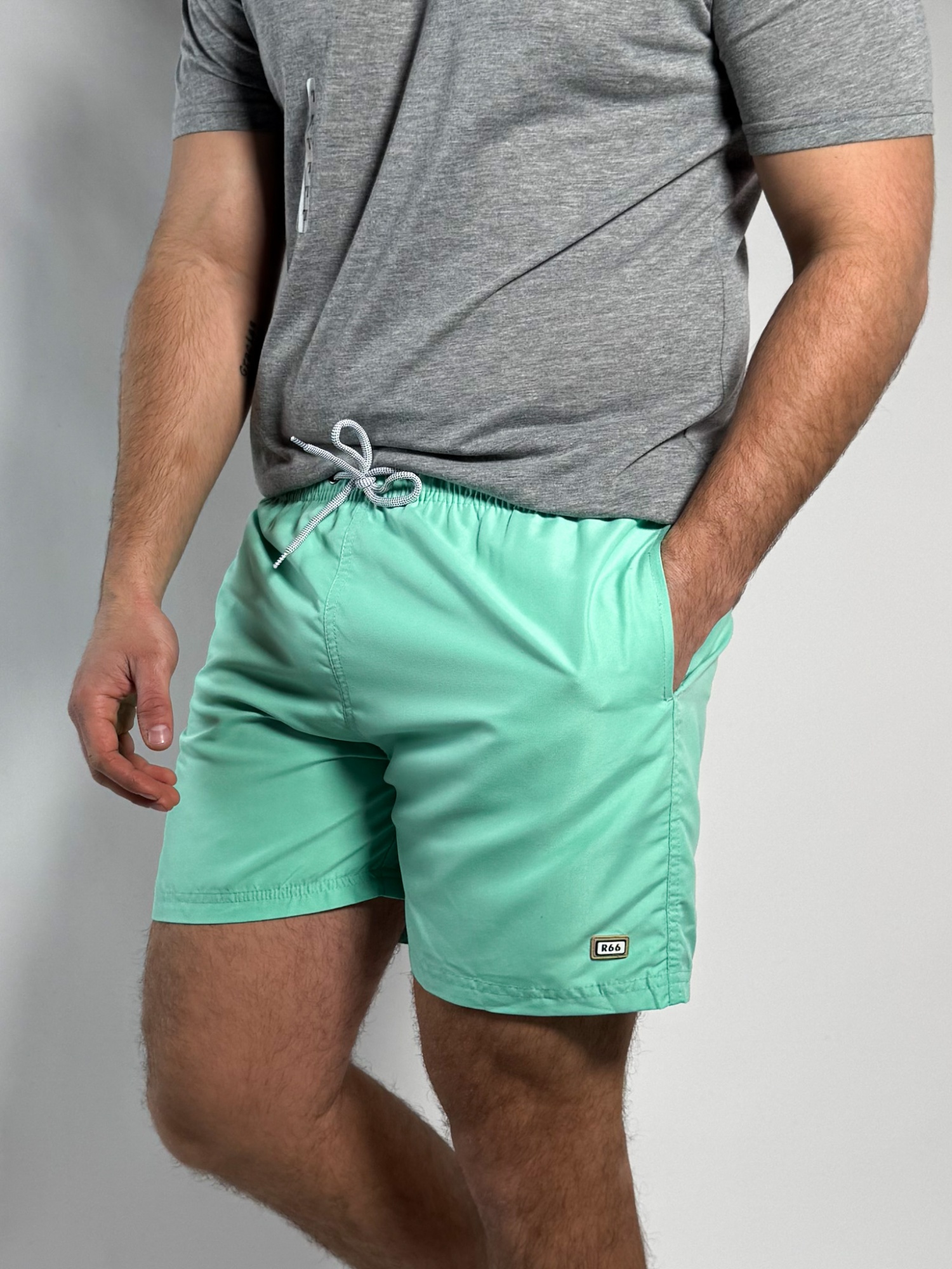 Short de baño liso Salvo