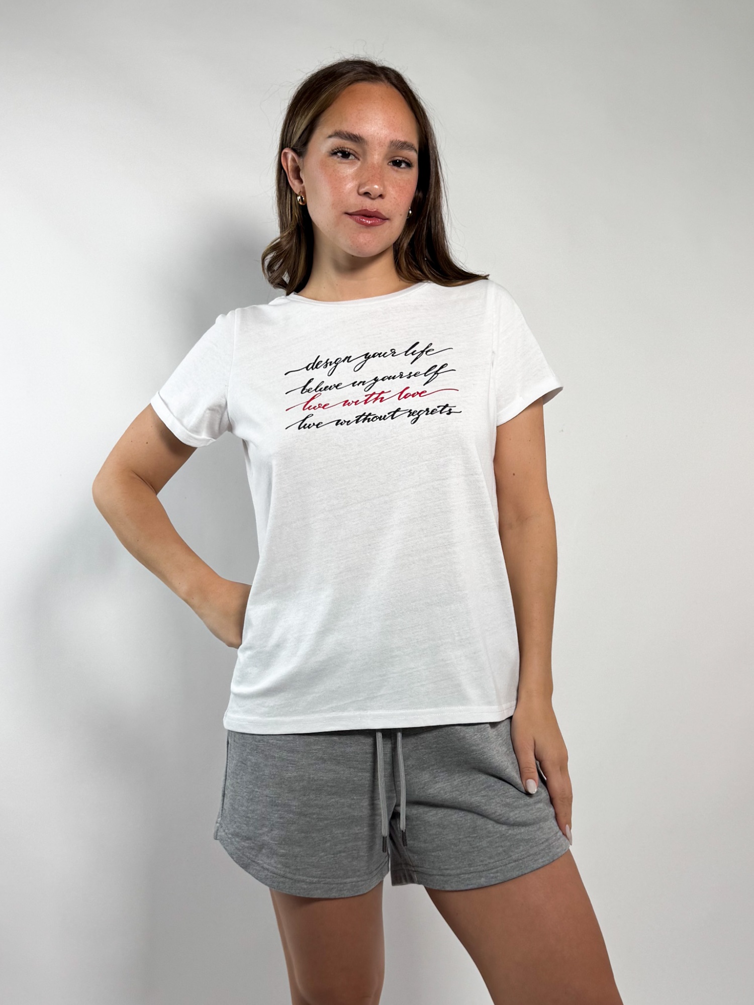 Remera estampada Camila