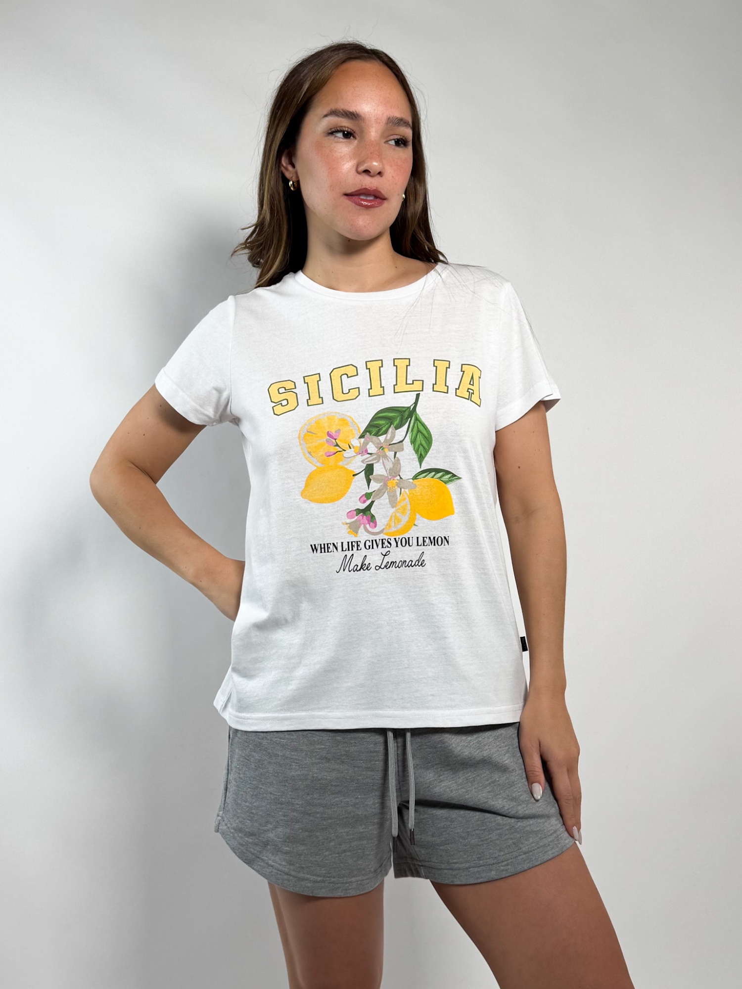 Remera estampada Cande
